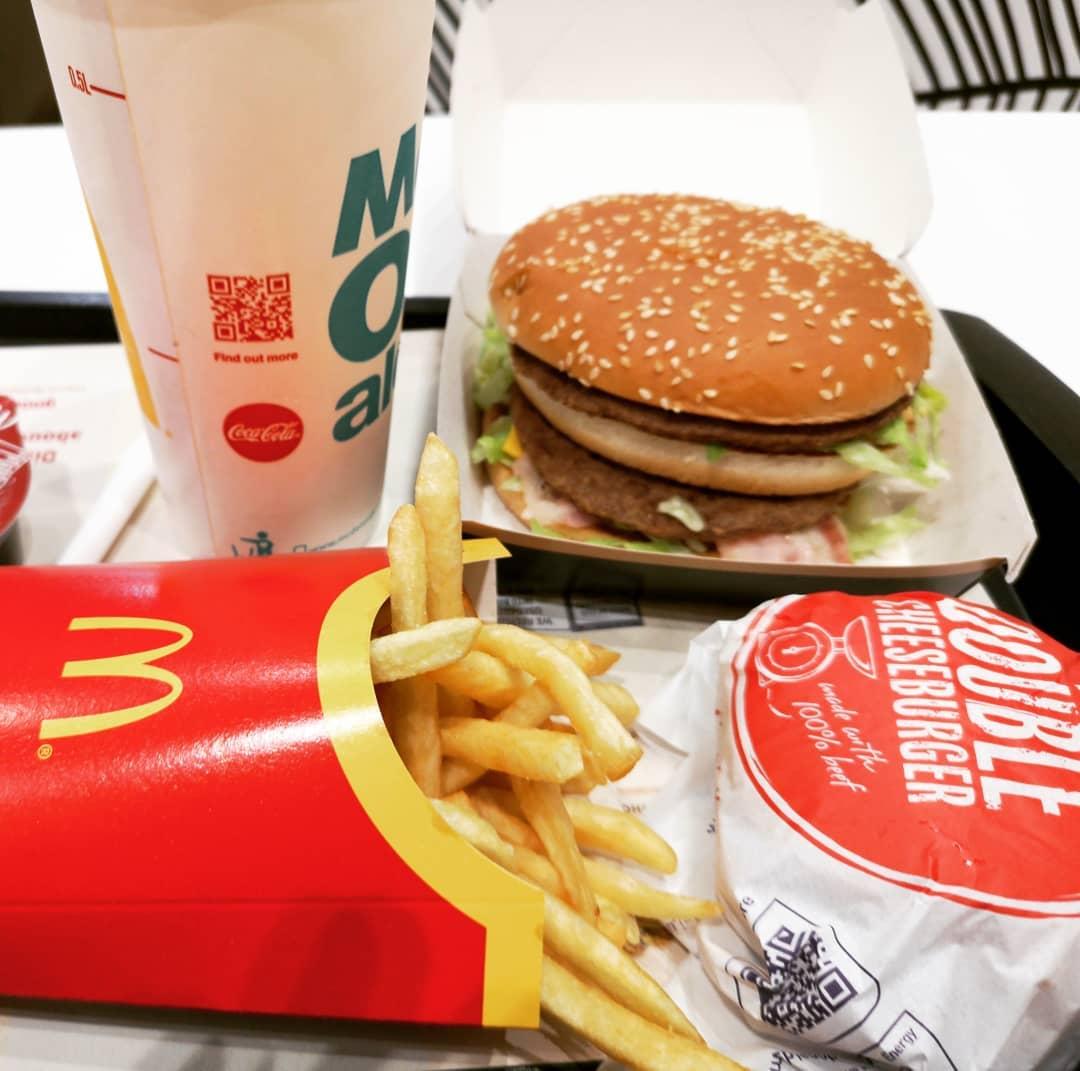  - McDonald's or burger King? I actually have no words for this disgrace.