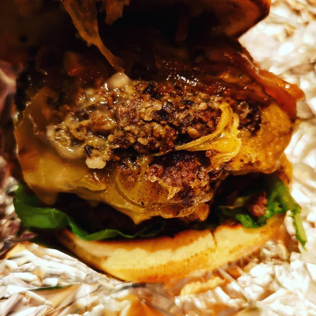  - So I went back to Brgr again last night and had another one lol this was the Highland Coo burger with an extra patty.