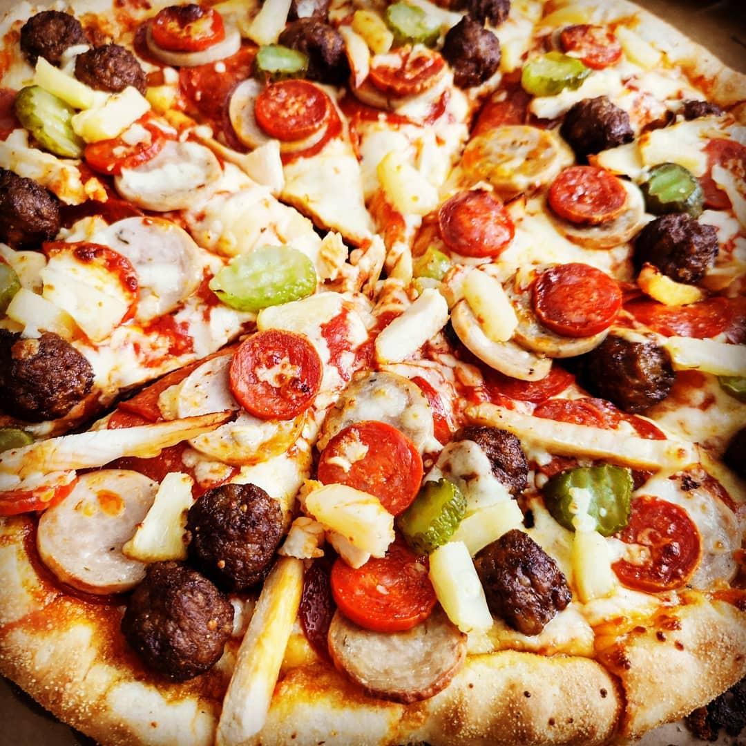  - A wee custom pizza to take the edge off it.