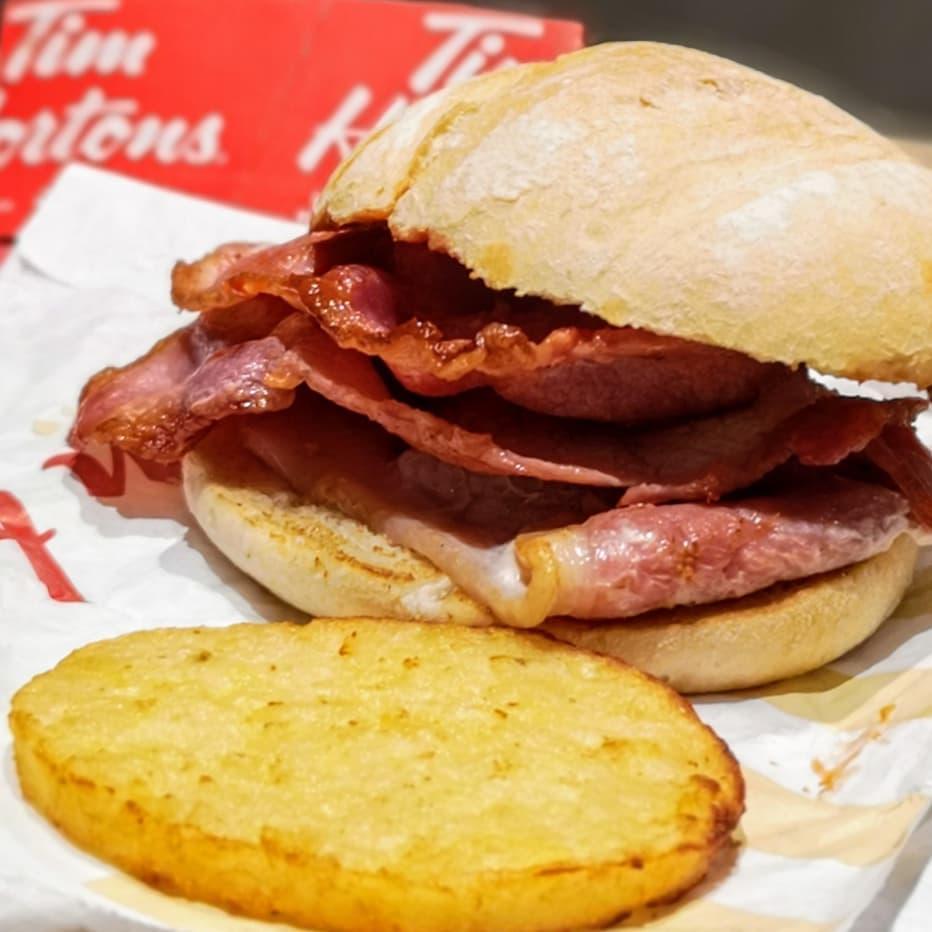  - I say roll and bacon not bacon roll or bacon butty.