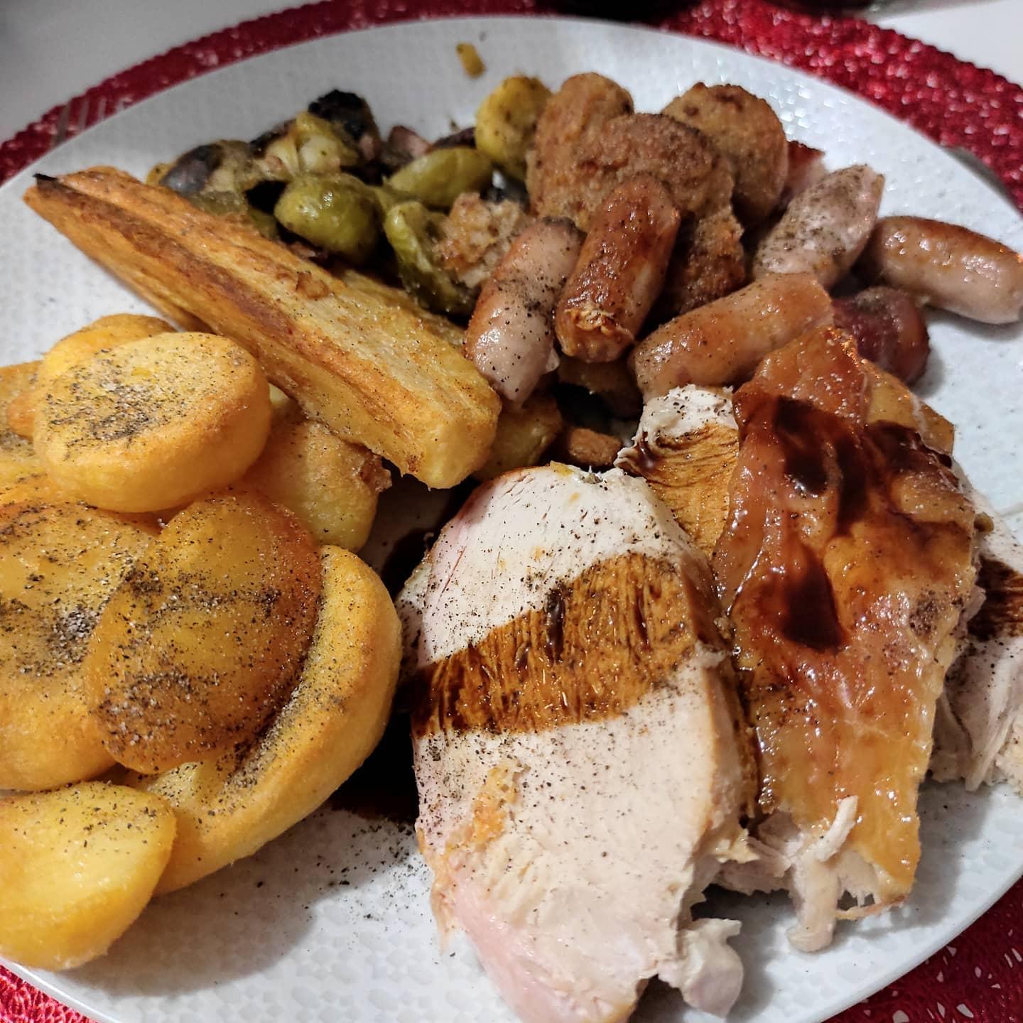  - Aye so I had Xmas dinner at my bro and sis in laws.