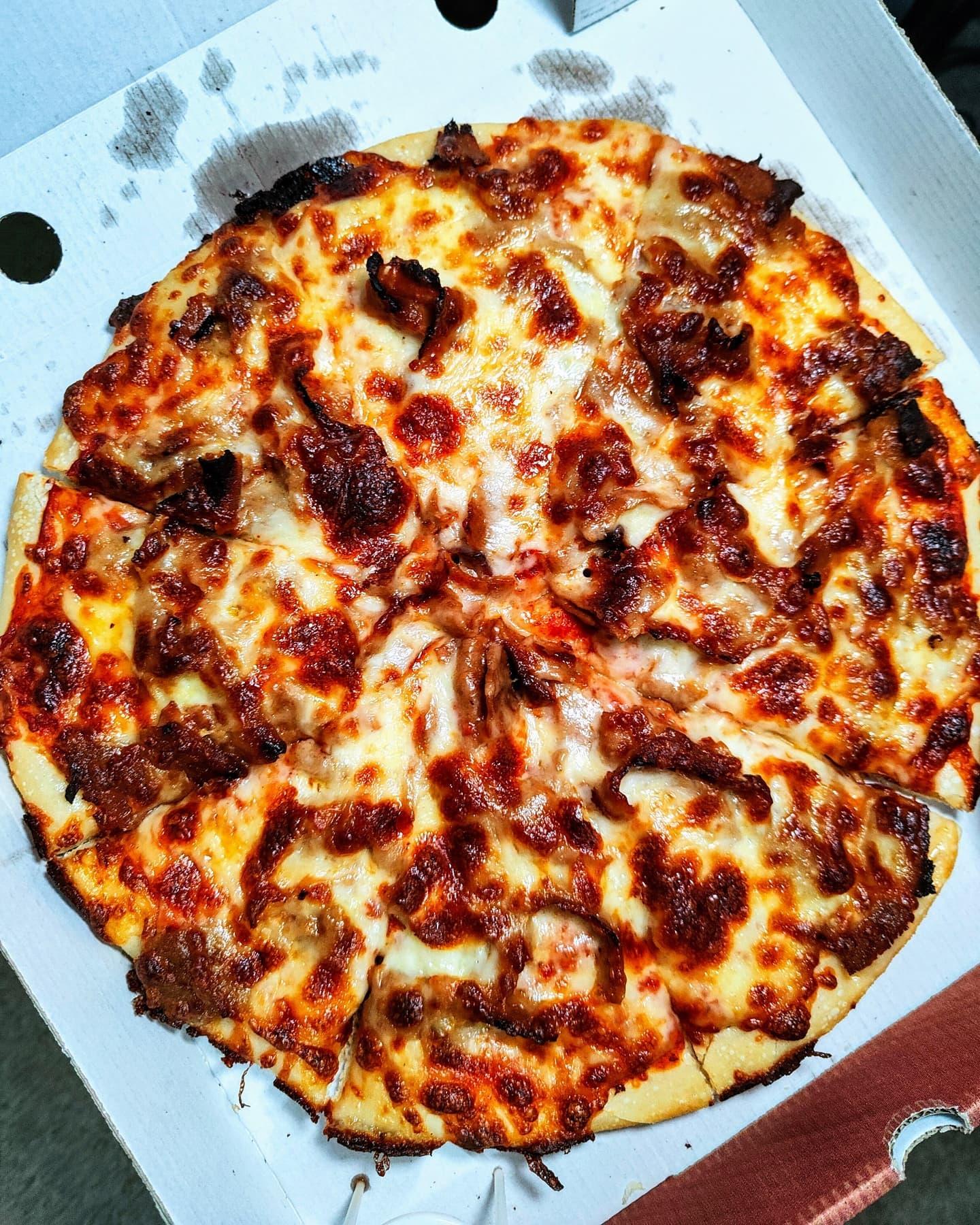  - 12 inch Donner meat pizza