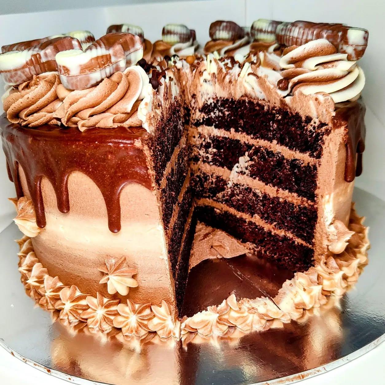  - Unbelievable! Look at the layers on that cake and it tasted amazing.