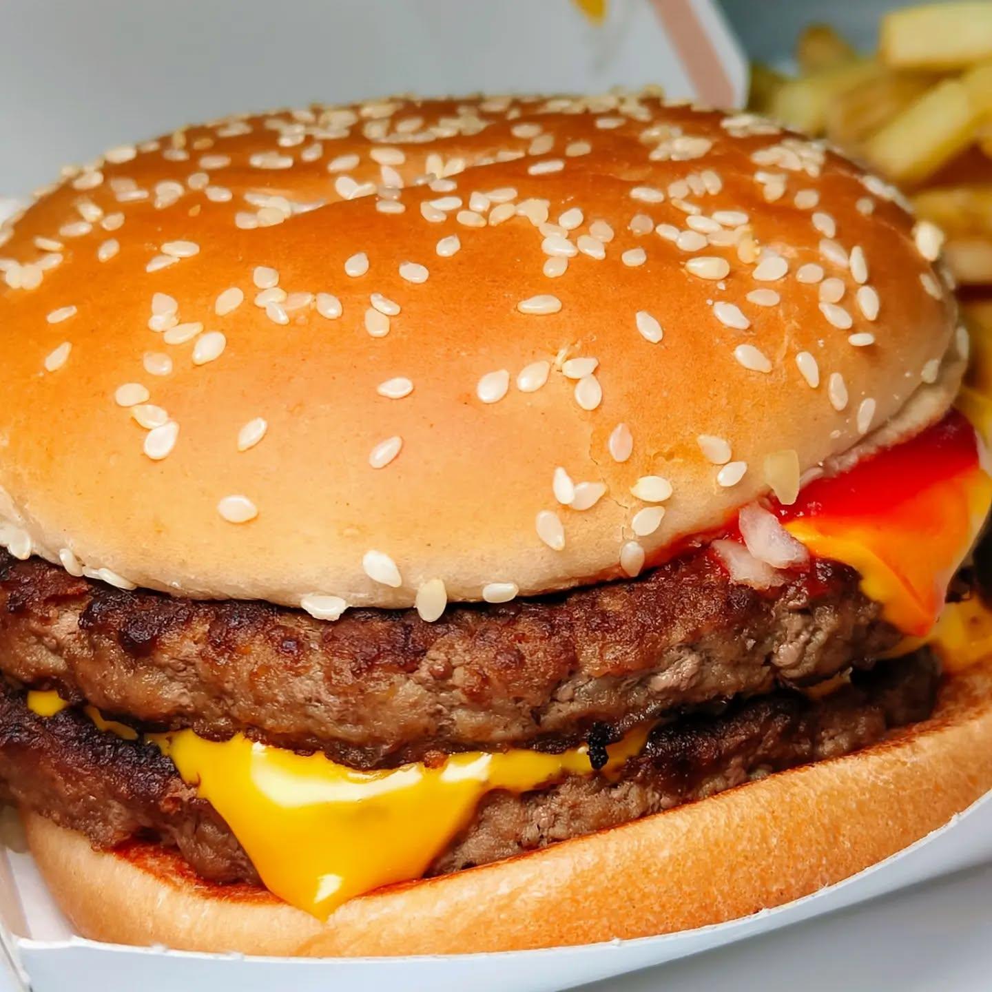  - The quarter pounder with cheese meal.