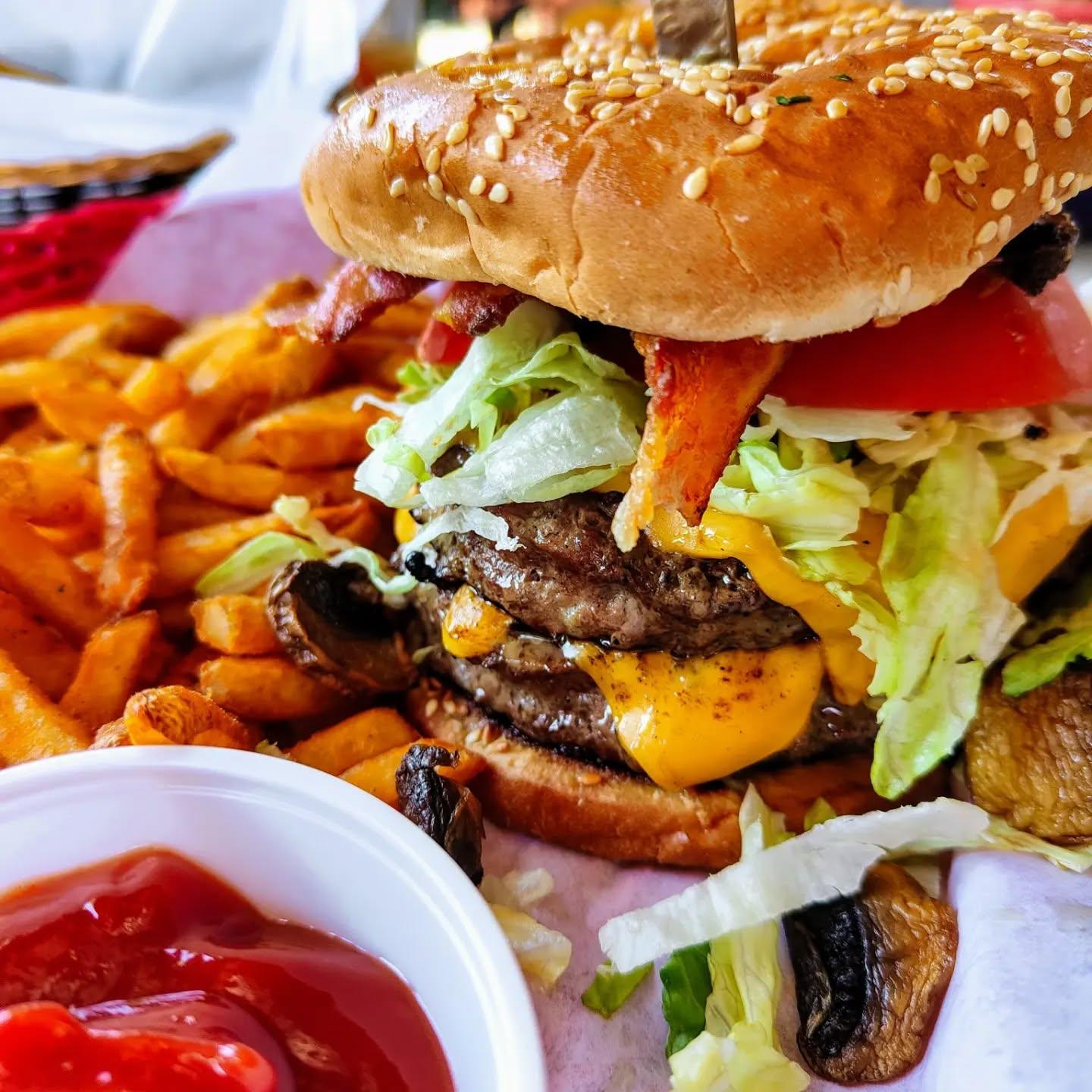  - Now that was a tasty burger!